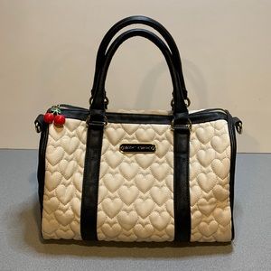 Betsey Johnson Purse w/ crossbody strap